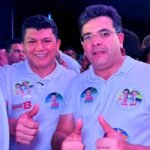 Evento grandioso: Rubens Vieira reafirma liderança em Parnaíba, ao lado de Rafael Fonteles